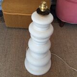 Reconstituted stone lamp stand