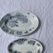 Two dishes of service model Floréal luneville K & G vintage and collector