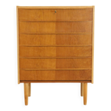 Danish high oak chest of drawers 'Brovst' - Danish design