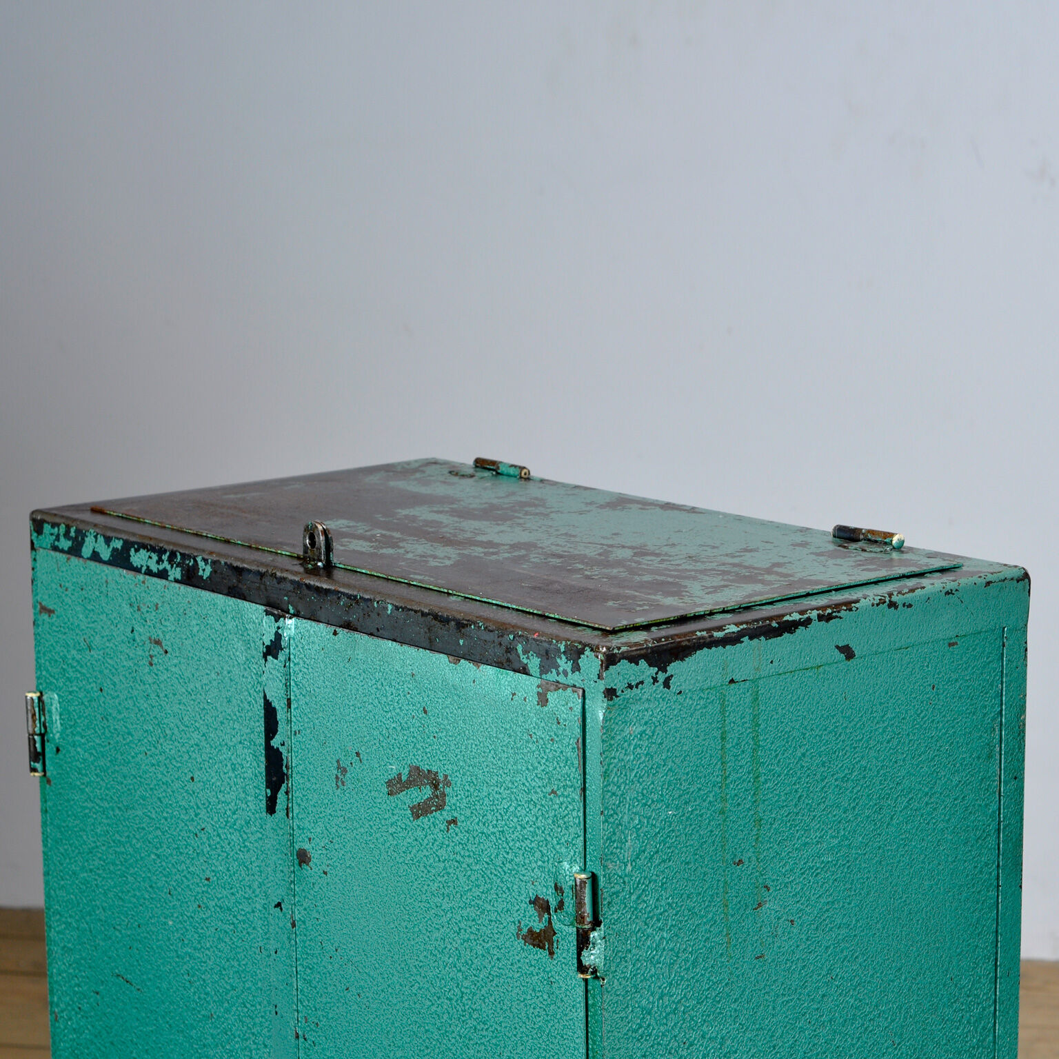 Industrial iron cabinet, 1960s