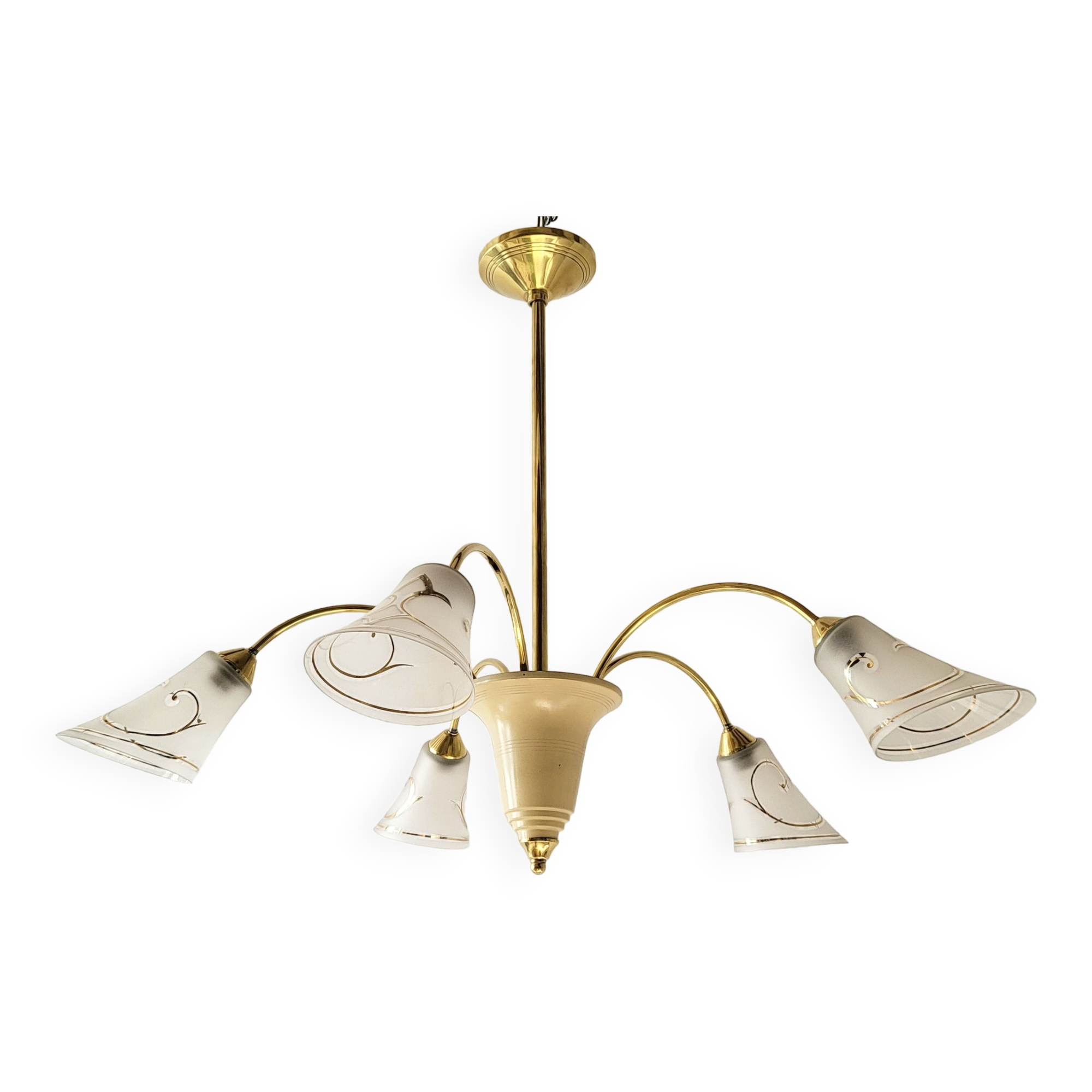 Vintage chandelier 1950