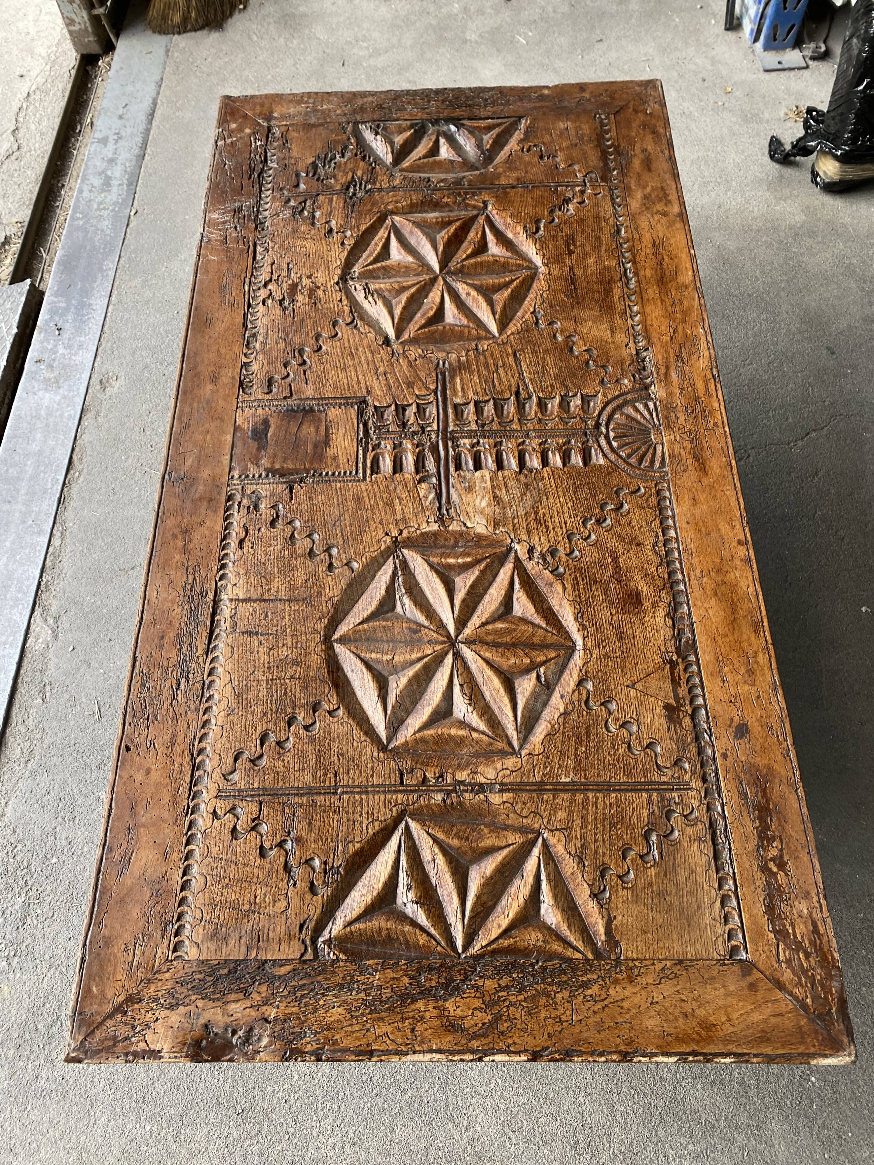 Mountain chalet coffee table