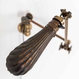 Early brass dugdills wall lamp