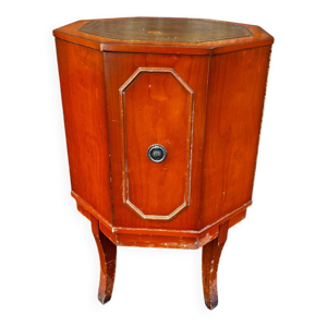 Meuble bar vintage octogonal - art