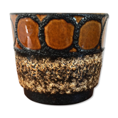 Fat Lava vintage ceramic pot 60s