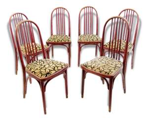 Suite de 6 chaises J.hoffmann