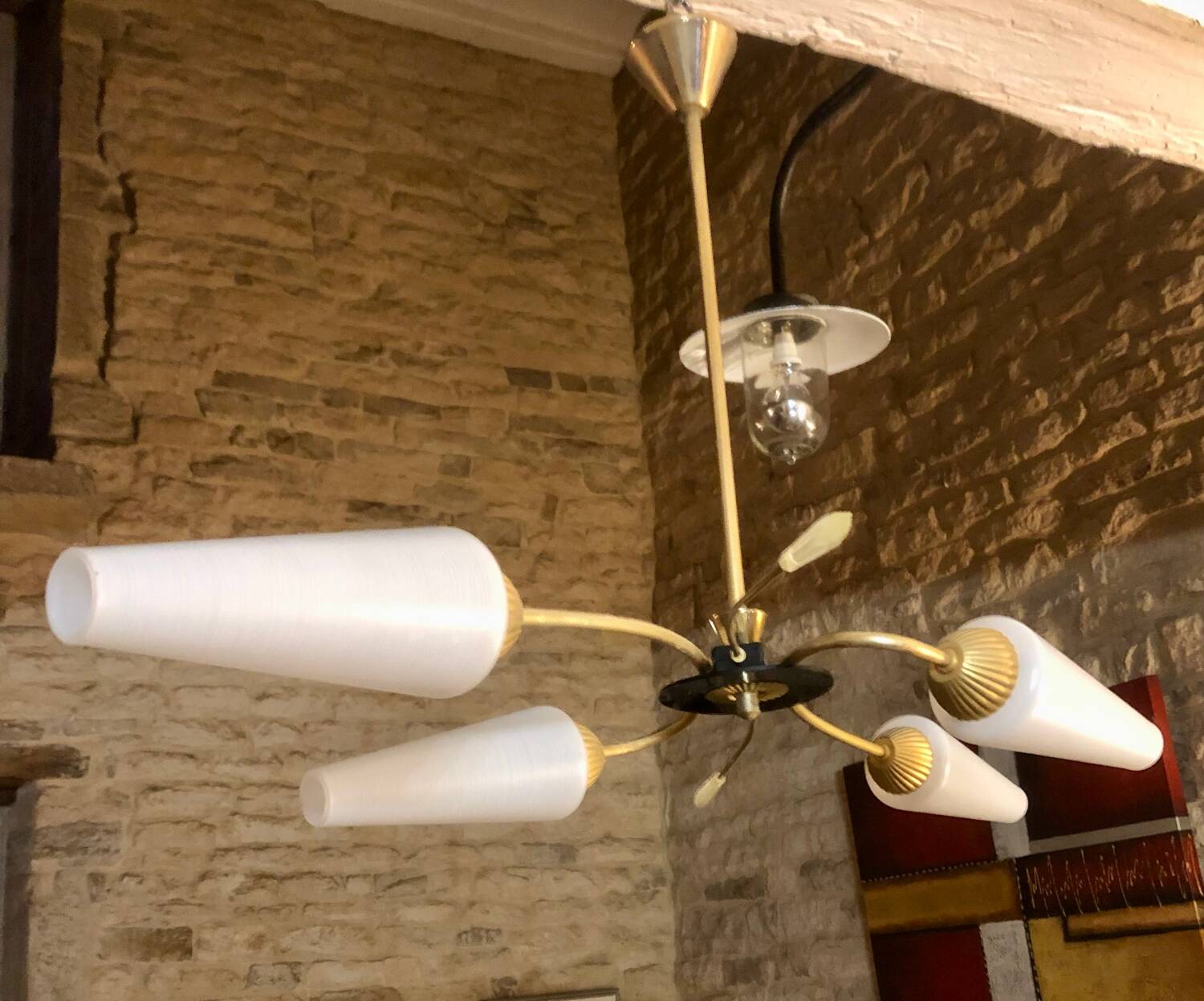 Vintage chandelier 1960