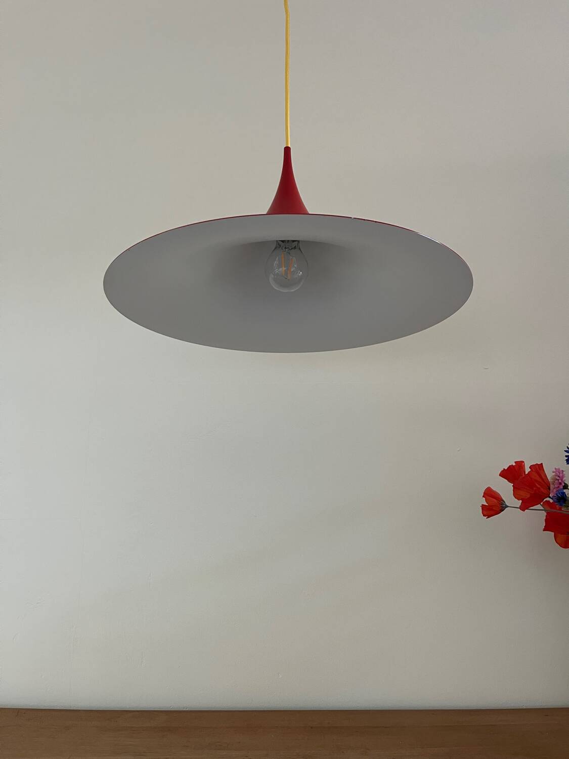 Vintage Semi pendel (47cm) - Fog & Mørup - Danish design lamp