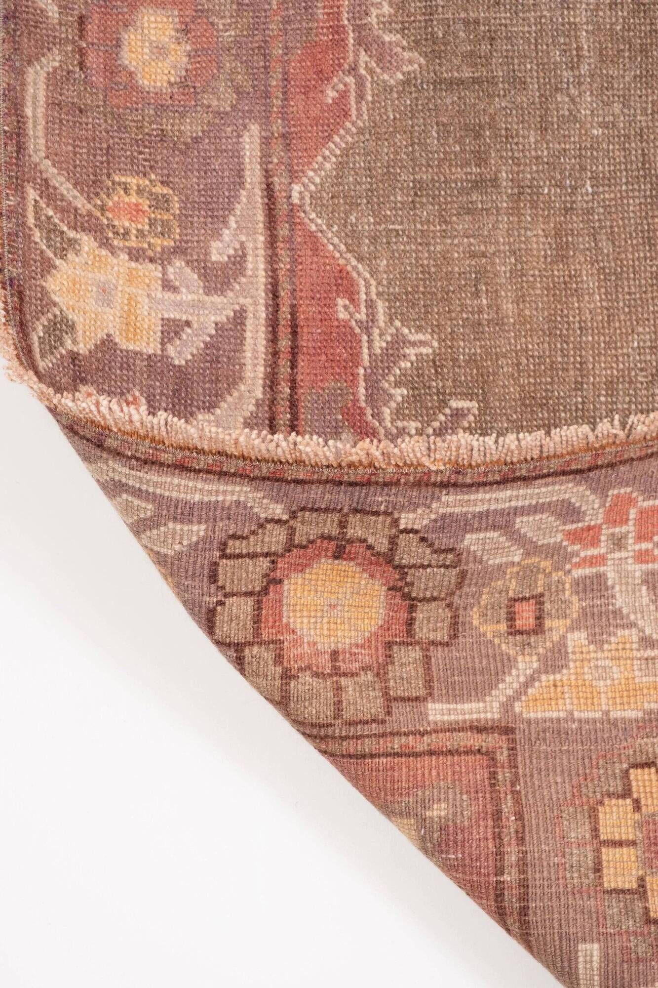 Vintage Turkish handmade rug 153x258 cm