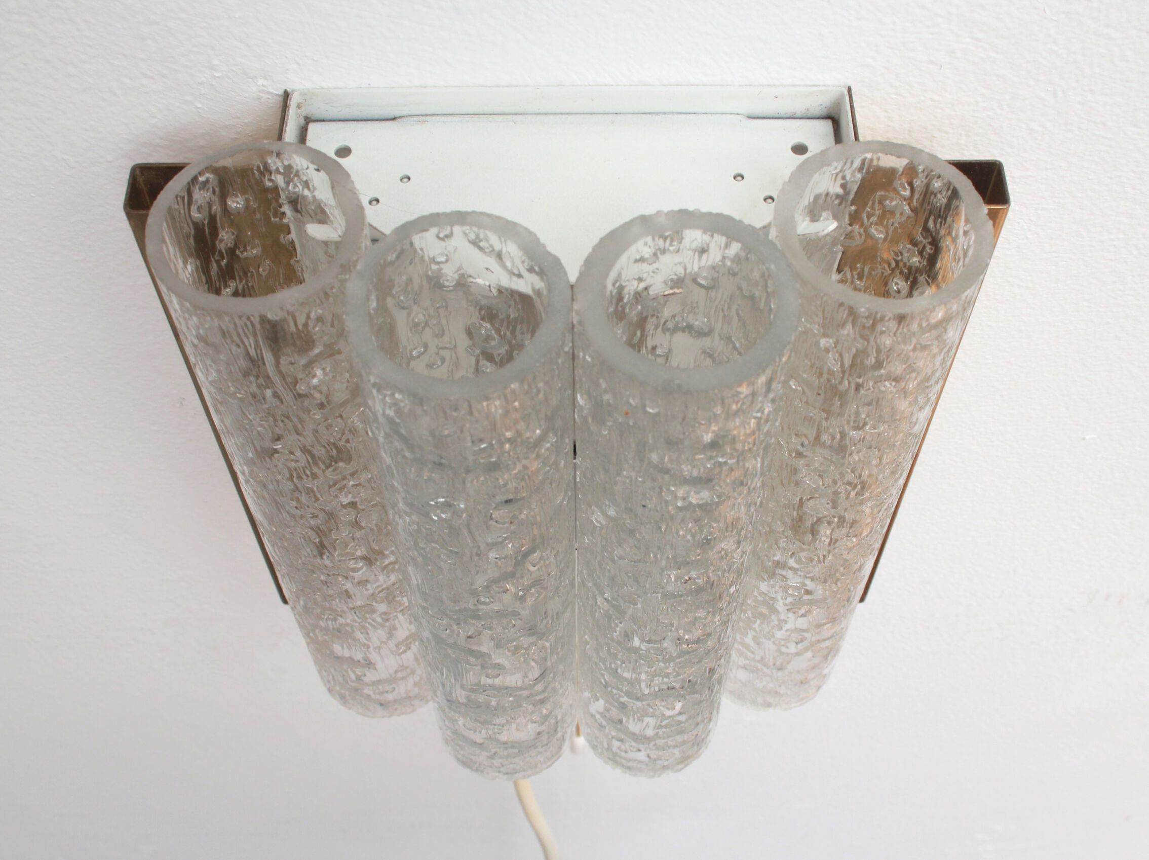 Couple of 1960s wall lamps by Doria