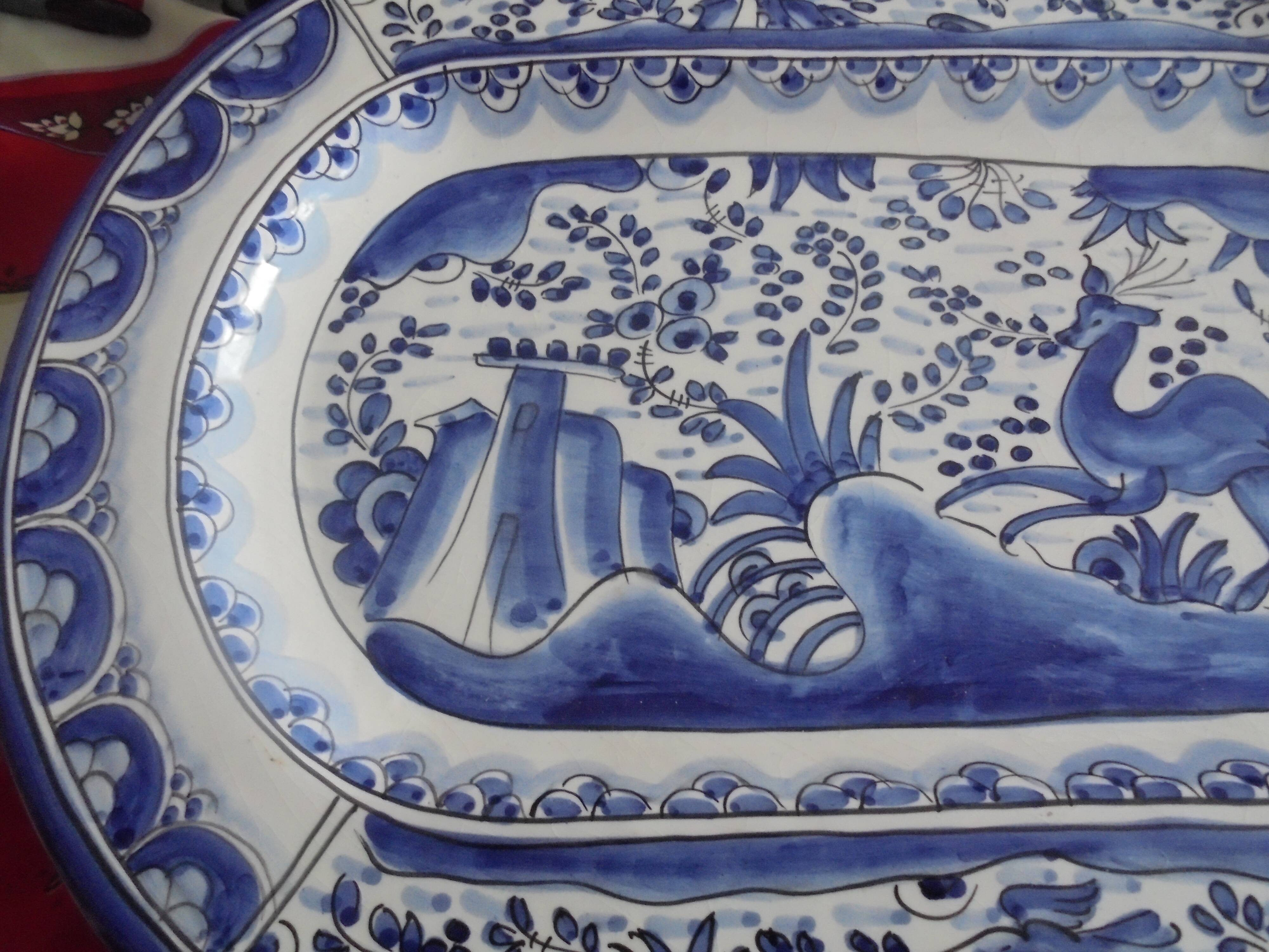 large serving dish, from Portugal