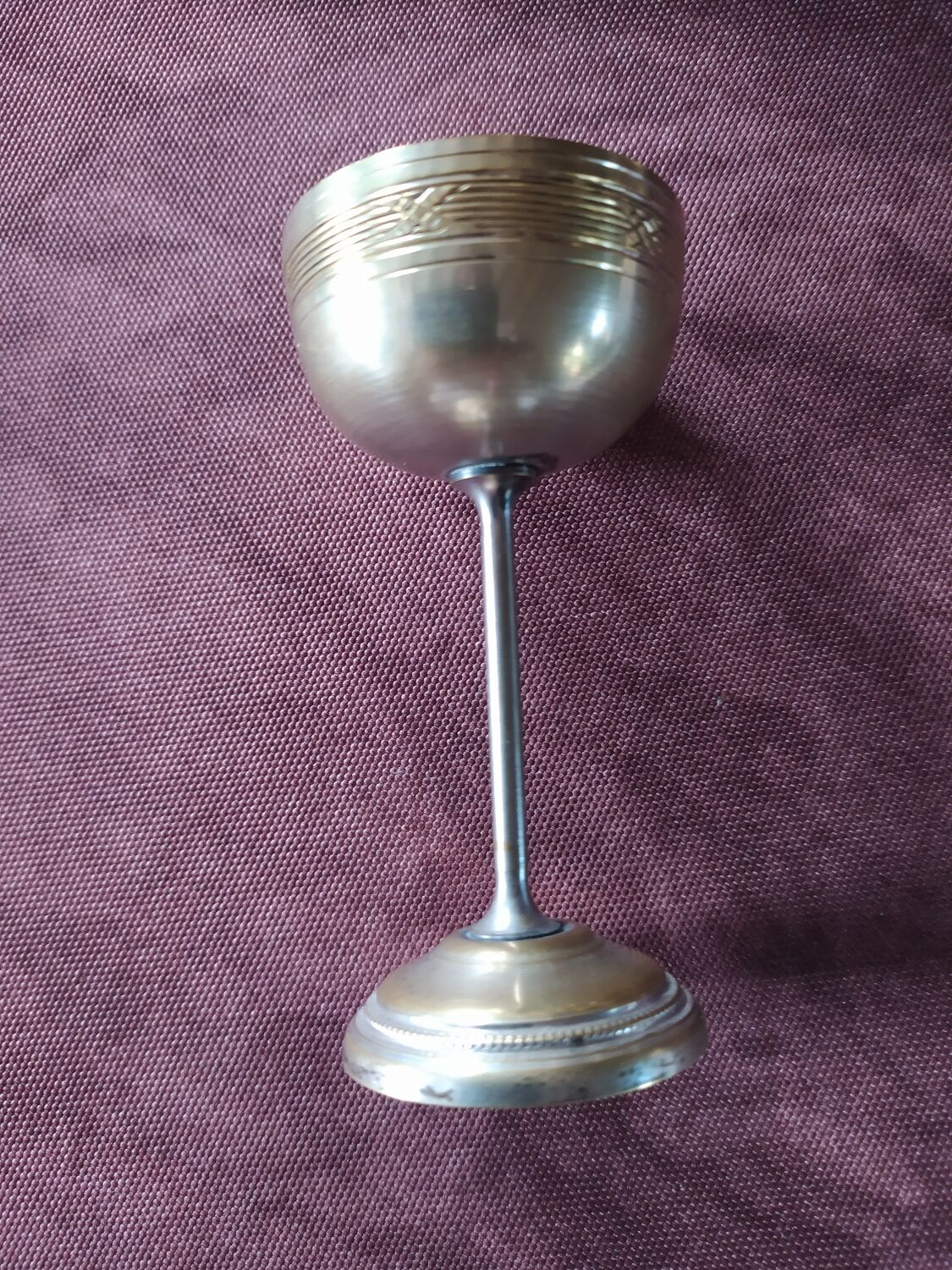 Silver metal shot set