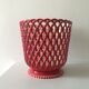 Cache-pot Syla rouge diamètre 20 cm
