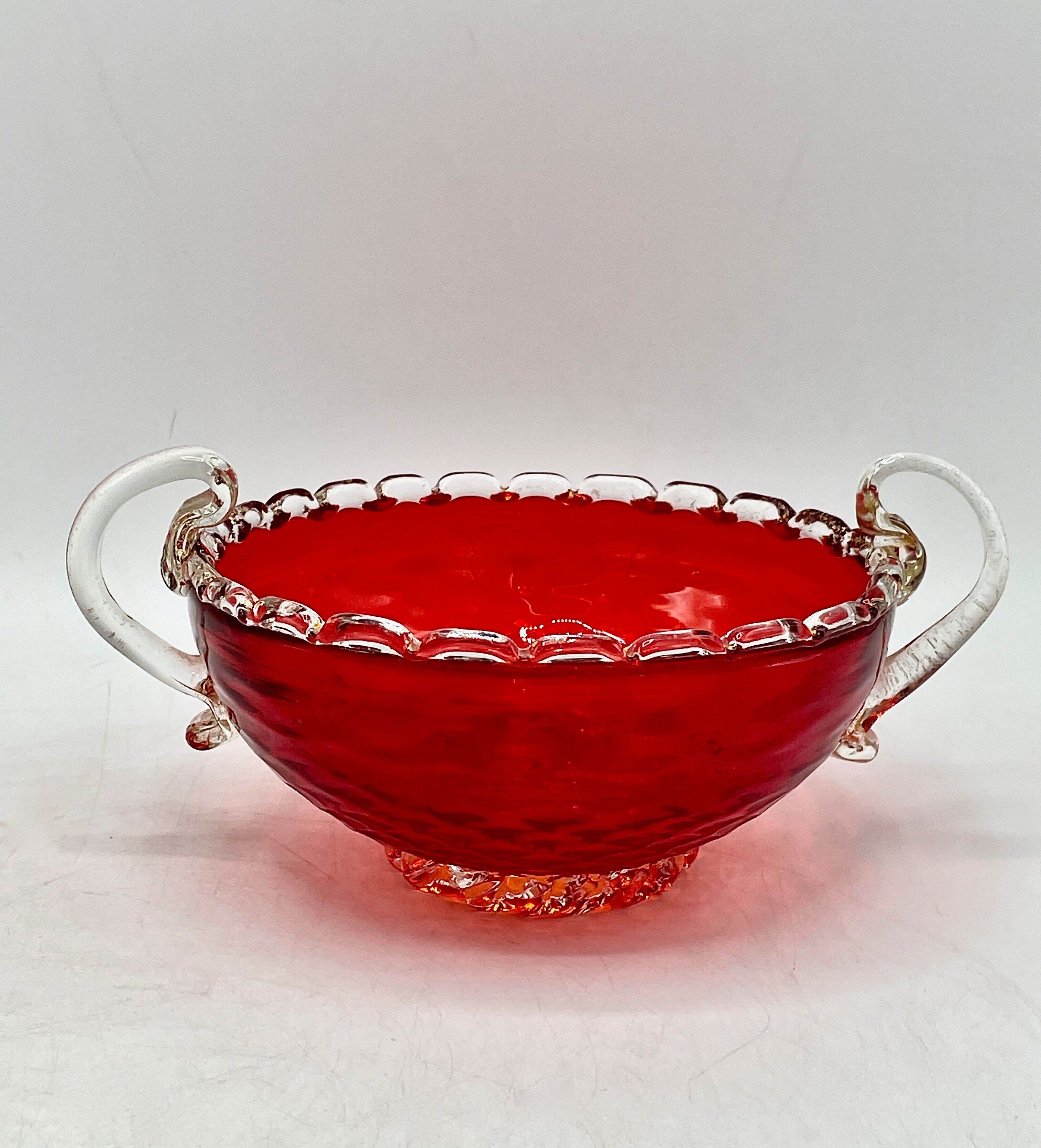 Glass cup, Murano, Italy 1960's