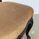 Neo-classical chair on wheels