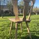 2 old bistro chairs