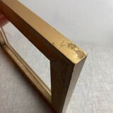 Two-tone wooden frame