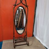 Psyche rattan and glass, 80s