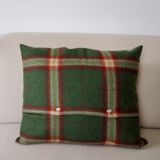 Tartan cushion cover
