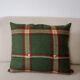 Housse de coussin tartan