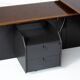Large Artona Desk by Afra & Tobia Scarpa for Maxalto, 1970s