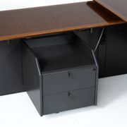 Large Artona Desk by Afra & Tobia Scarpa for Maxalto, 1970s