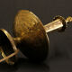 Lamp artisanal gold brutaliste