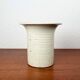 Minimalist vase from a Danish studio by Jette Andersen Keramik, 1960s.