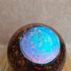 Large antique iridescent multilayer glass vase – attributed to Clichy or Pantin.