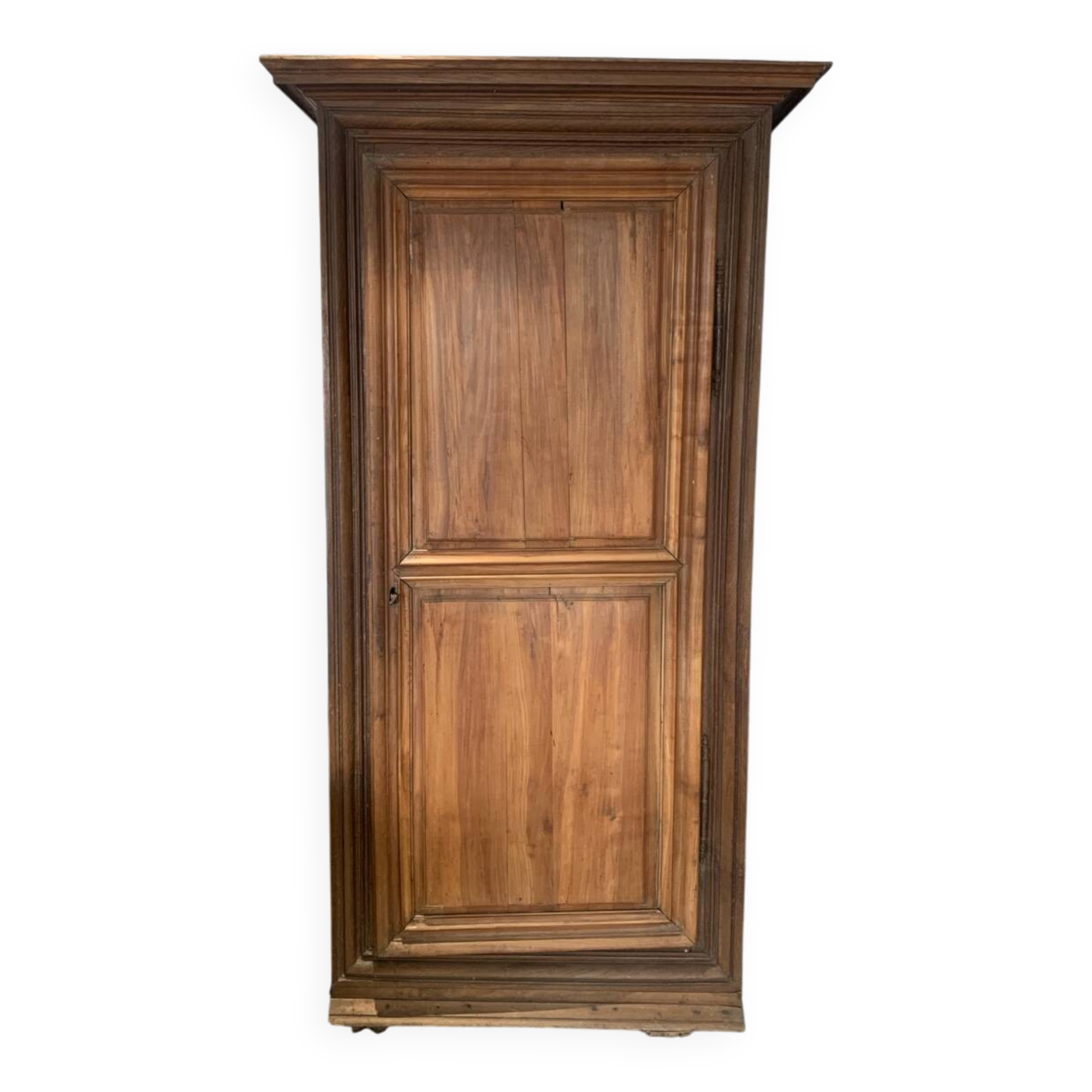 Old 18th century walnut and oak bonnet maker