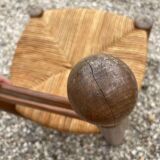 Brutalist chair attributed to Charles Dudouyt