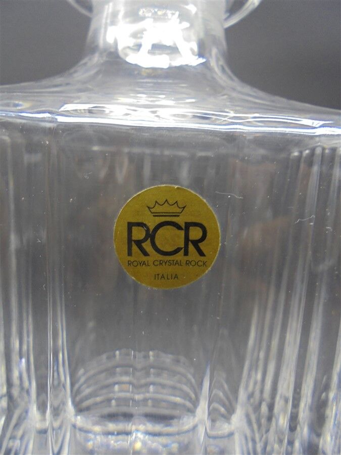 Crystal whisky carafe