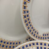 6 assiettes plates Maryse par Givors