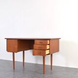 Mid-Century Danish Teak Desk, 1960s.