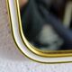 Vintage rear view mirror