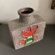 Vase Fat Lava West Germany 1980s