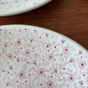 Vintage Sarreguemines dessert plates - Set of 4 antique plates