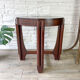 Table basse guéridon art déco en palissandre, 1920s