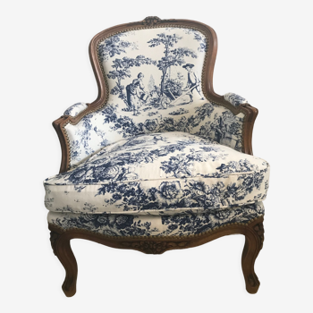 Fauteuil bergere