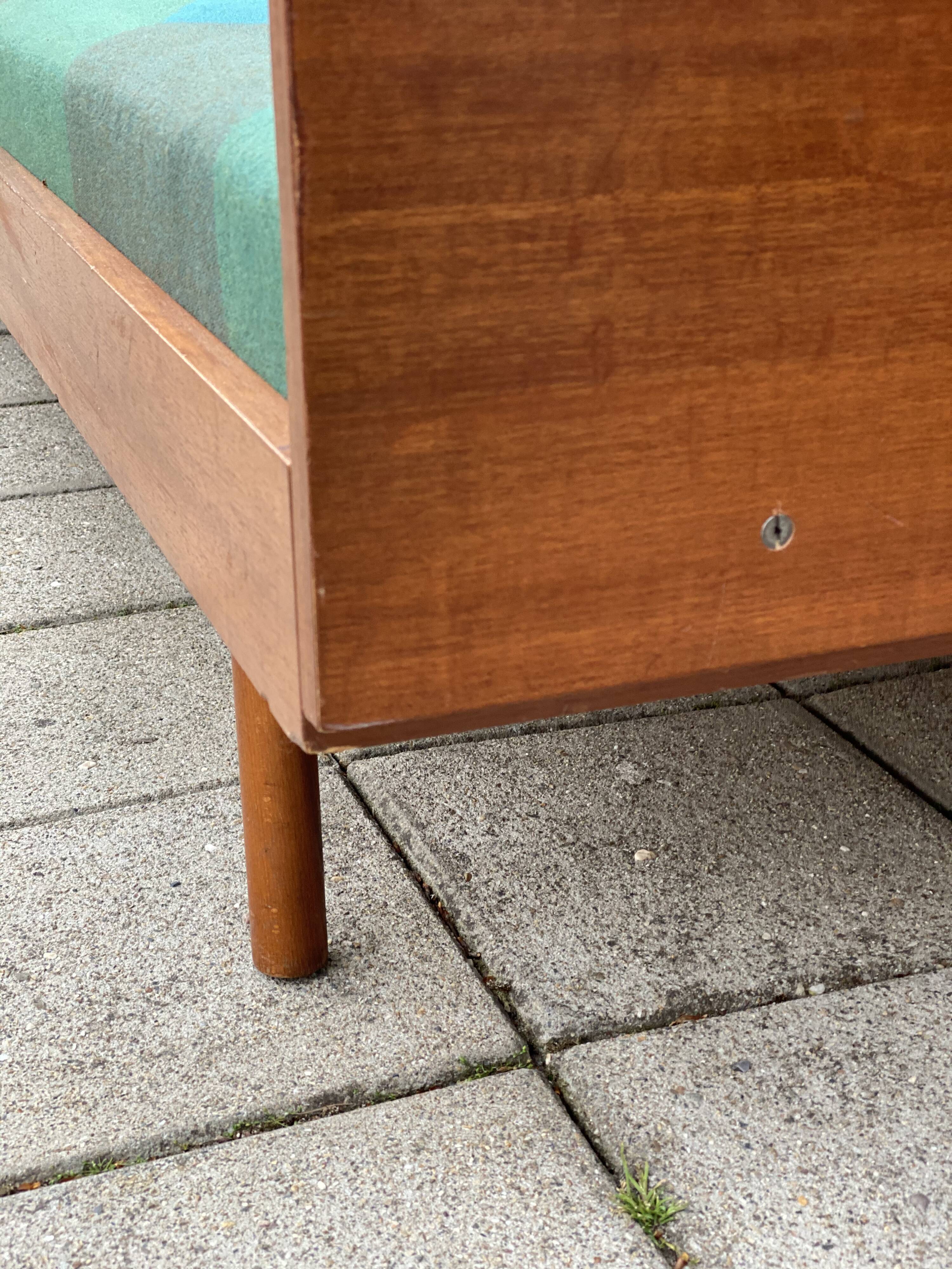 Scandinavian teak day bed