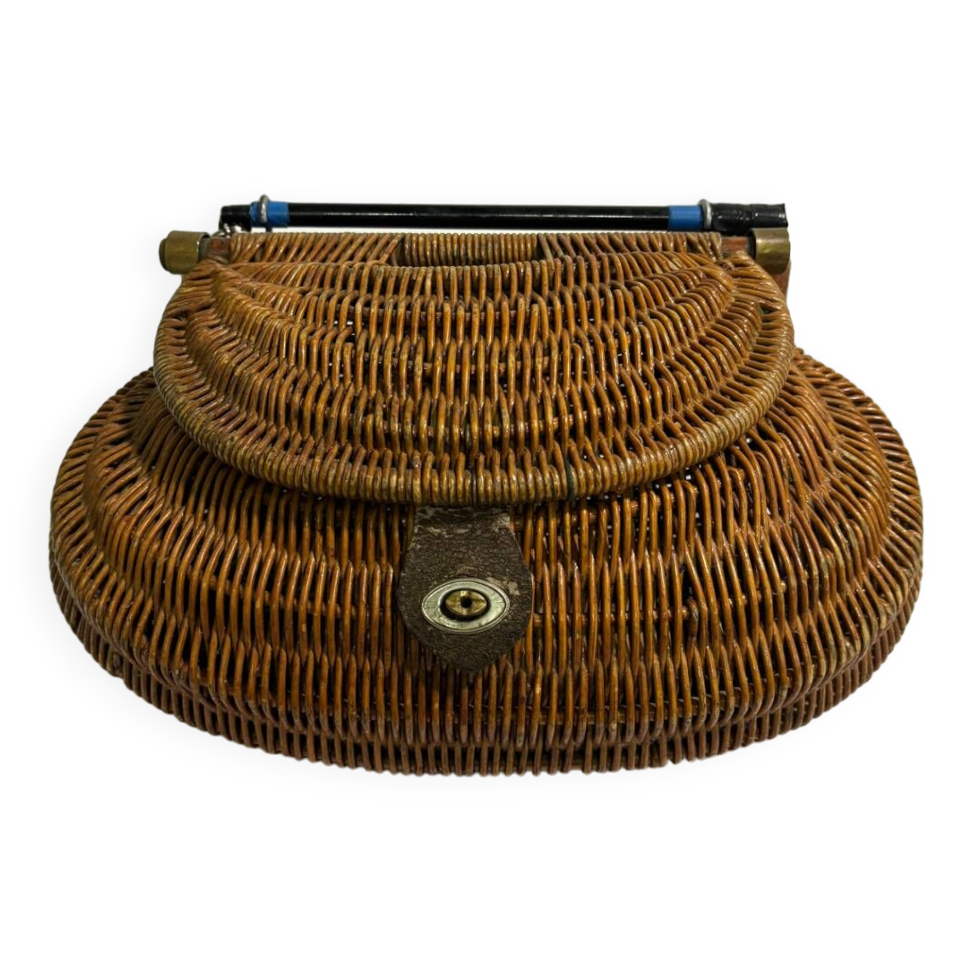 Fisherman's wicker basket