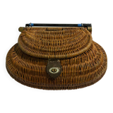 Fisherman's wicker basket
