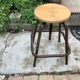 Vintage industrial workshop stool