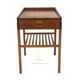 Teak and oak bedside table, Sweden, 1960