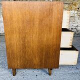 Oak chest of drawers, Scandinavian style, circa 60