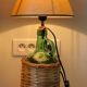 Lampe dame-jeanne vintage