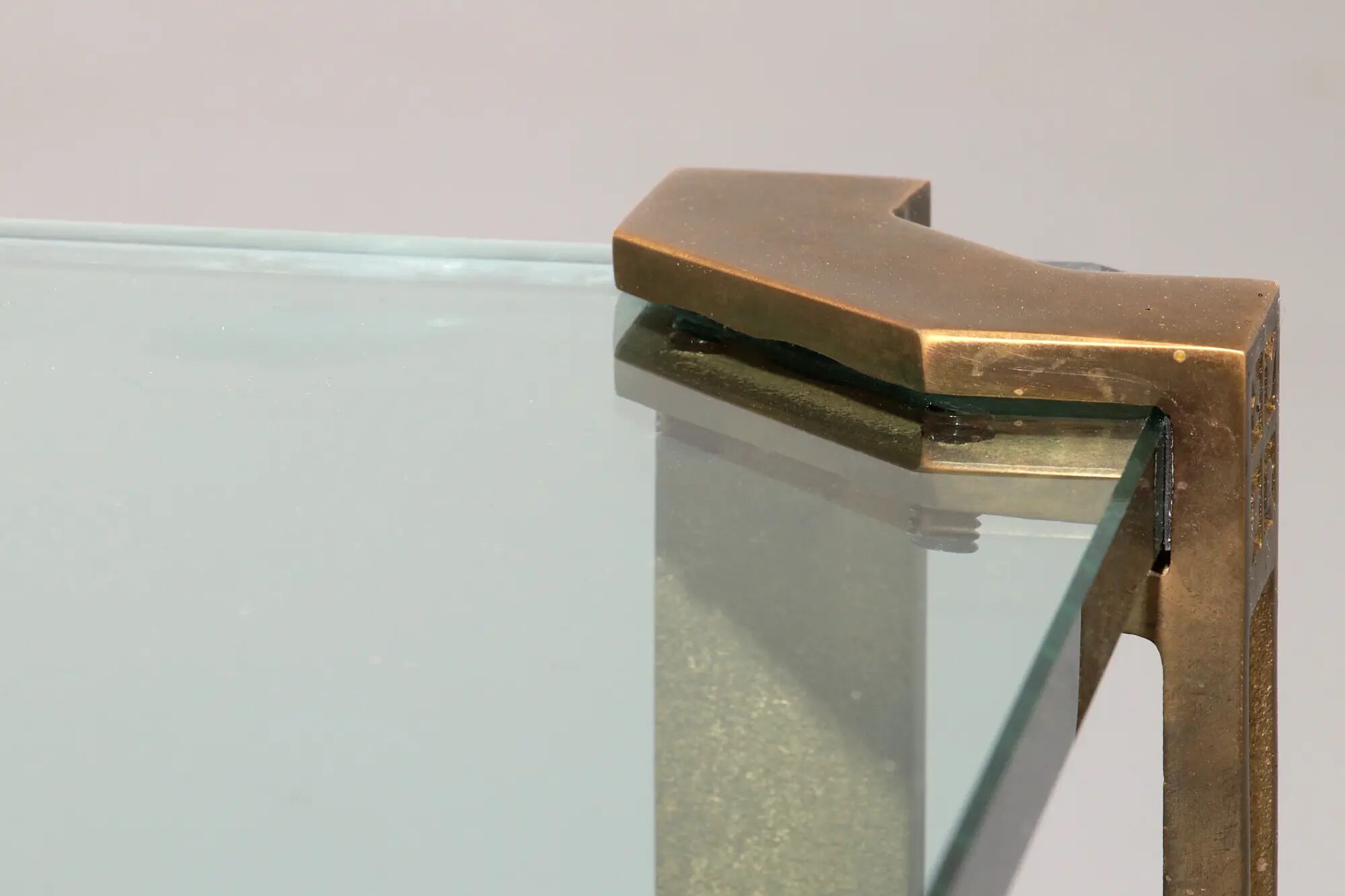 Glass coffee table by Peter Ghyczy, model T24 (120x80x45)