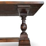 A fine 18th Century French walnut dining table