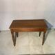 Vintage solid wood desk table - Elegant turned legs