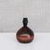 Turned wooden mid-century french table lamp